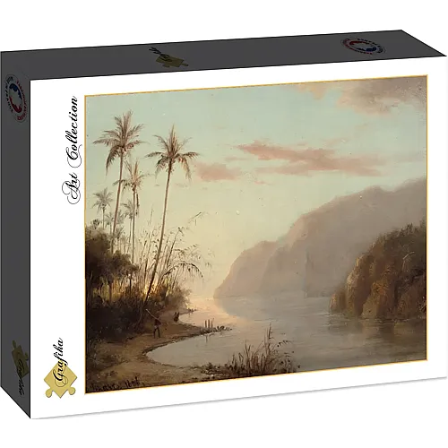 Grafika Puzzle Art Collection Camille Pissarro: Creek in St. Thomas, Virgin Islands, 1856 - 2000 Teile