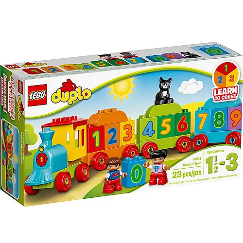 LEGO DUPLO Eisenbahn Zahlenzug (10847)