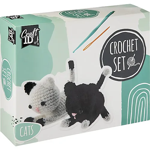 Craft ID H�kelset Katzen 100% Polyester Garn