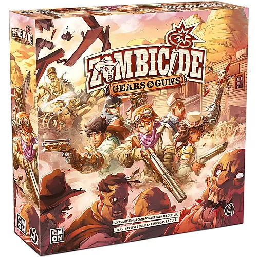 CMON Zombicide Undead OR Alive Gears & Guns (IT)