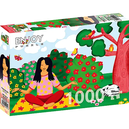Enjoy Puzzle Yoga in the Park - 1000 Teile