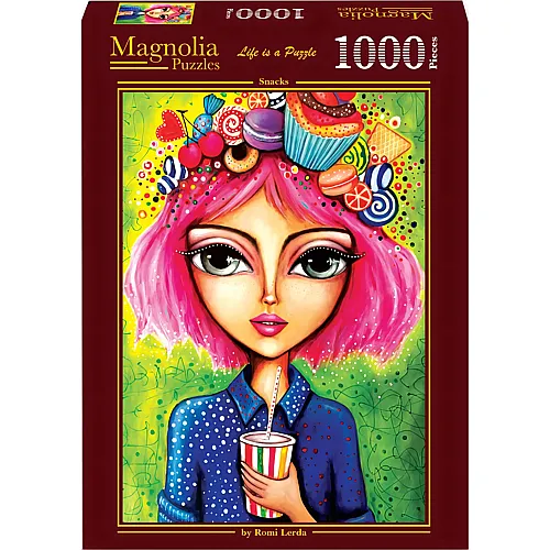Magnolia Puzzle Puzzle 1000 Teile Snacks