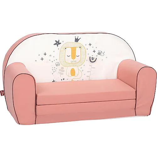 Knorrtoys Kindersofa L�we Leo rose