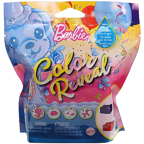 Barbie Color Reveal Tiere Party Serie