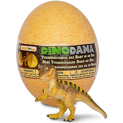 Safari Ltd. Dino Dana Tyrannosaurus Rex Baby mit Ei