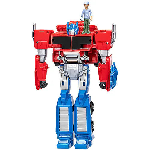 Hasbro EarthSpark Transformers Spin Changer Optimus Prime & Robby Malto