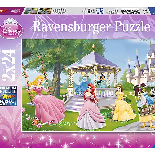 Ravensburger Puzzle Disney Princess Zauberhafte Prinzessinnen (2x24)