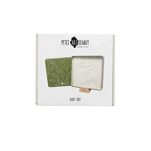 Petit Artichaut Baby Box Quadratisch  - Olive Tree