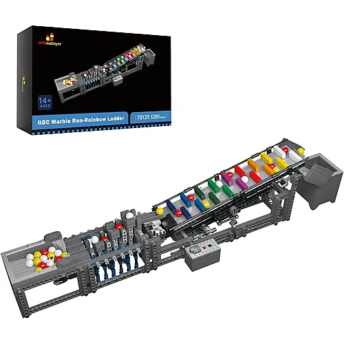JMBricklayer GBC Marble Run-Rainbow Ladder 70121