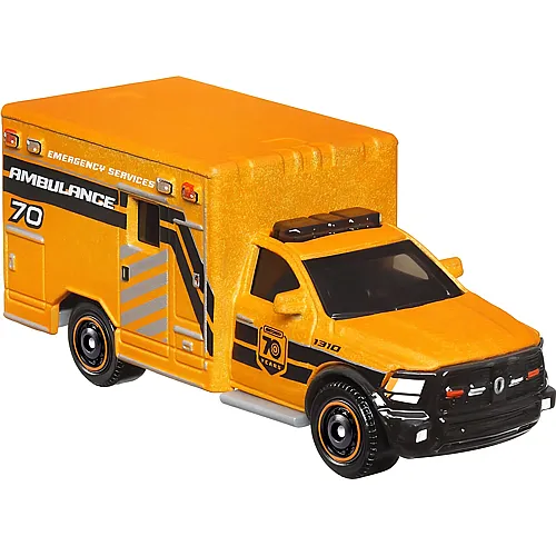 Matchbox Moving Parts 70th Anniversary 2019 Dodge Ram Ambulance (1:64)