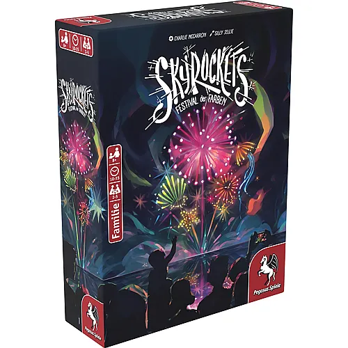 Pegasus Spiele SkyRockets Festival der Farben mit Feuerwerken