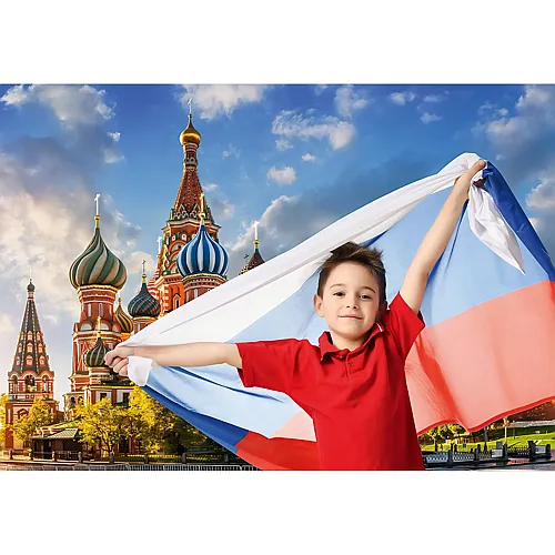 Grafika Puzzle Art Collection One World For Peace - Russland (1000Teile)