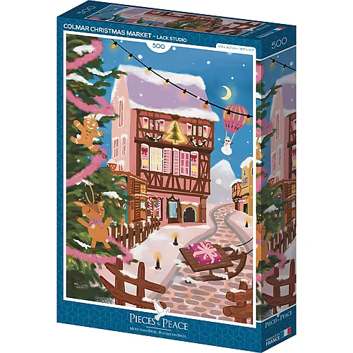 Colmarer Weihnachtsmarkt 500Teile
