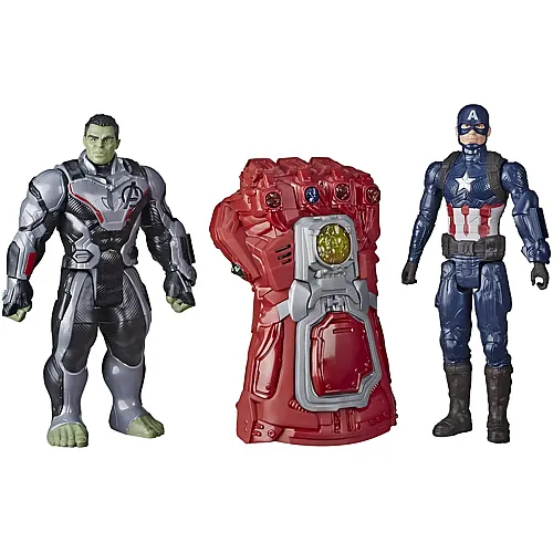 Hasbro The Avengers Infinity Gauntlet mit Hulk und Captain America