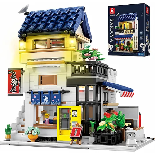 Japanische Izakaya mit Licht 66502