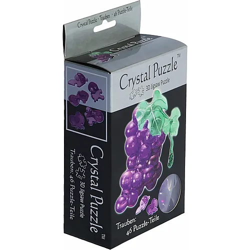 HCM Kinzel Crystal Puzzle Trauben - 46 Teile