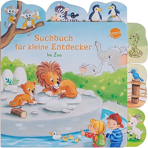 Suchbuch f�r kleine Entdecker - Im Zoo
