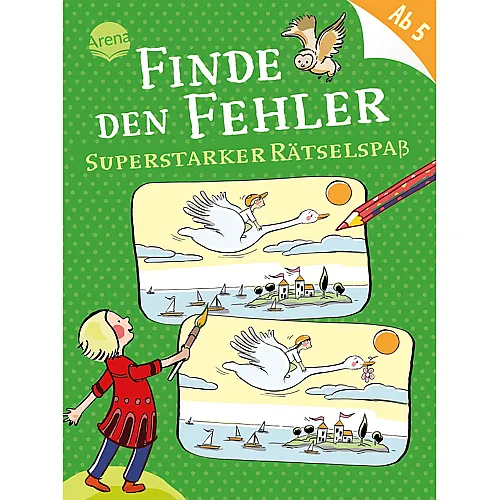 Arena Finde den Fehler - superstarker R�tselspass