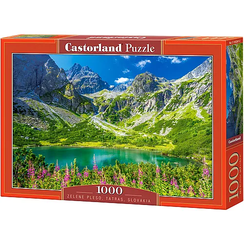 Castorland Puzzle Zelene Pleso, Tatras, Slowakei - 1000 Teile