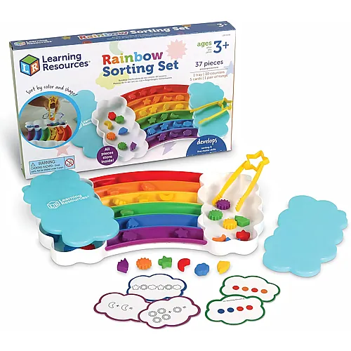 Learning Resources Regenbogen-Sortierset - 37 Teile
