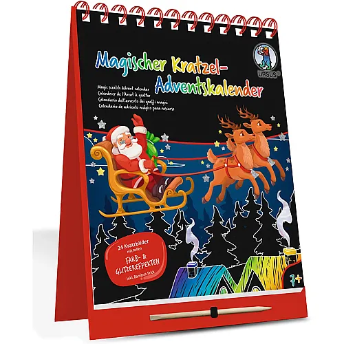 Ursus Magischer Kratzel-Adventskalender