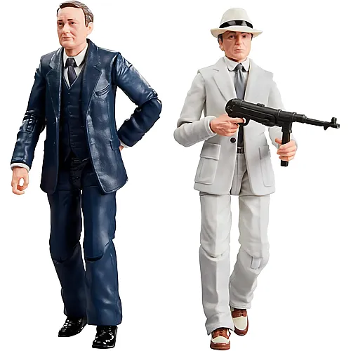 Hasbro Adventure Series Indiana Jones Marcus Brody und Ren� Belloq (Ark Showdown) - 15 cm