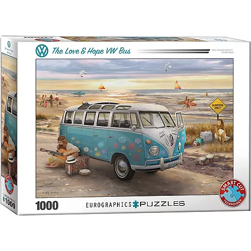 The Love & Hope VW Bus 1000Teile
