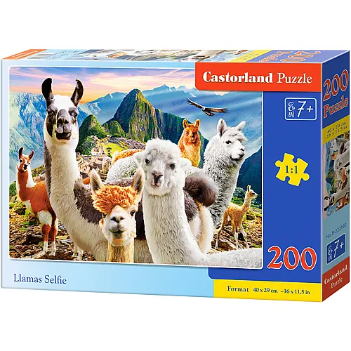 Castorland Puzzle Llamas Selfie (200Teile)