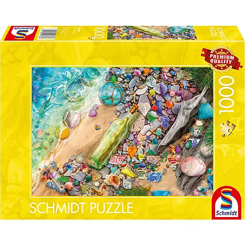 Schmidt Puzzle Aimee Stewart Leuchtendes Strandgut (1000Teile)