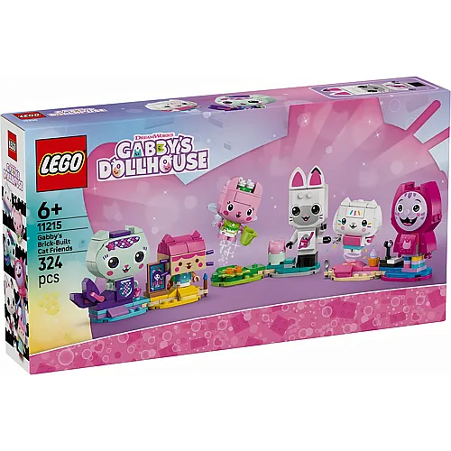 Gabbys Katzenfreunde aus LEGO Steinen 11215