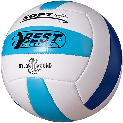 BEST Sporting Volleyball Grsse 5 weiss/hellblau/blau
