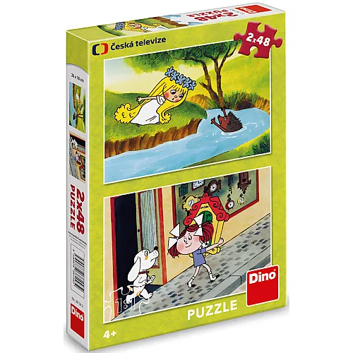 Dino Puzzle Fairy Tales (48Teile)