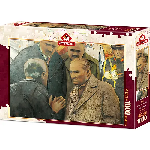 Art Puzzle Atat�rk und das Erdbeben - 1000 Teile