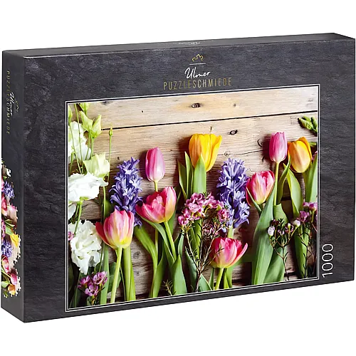 Fr�hlingsboten, Tulpen & Fr�hlingsblumen - 1000 Teile