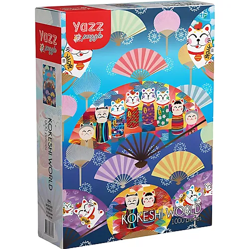 Kokeshi World 1000Teile