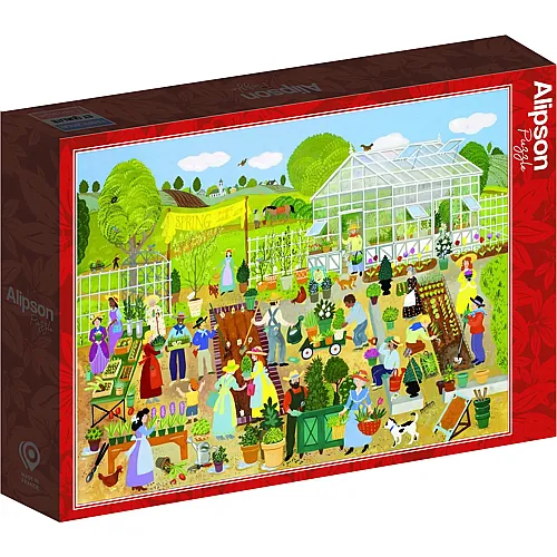 Alipson Puzzle Fr�hjahrs-Pflanzenverkauf (500Teile)