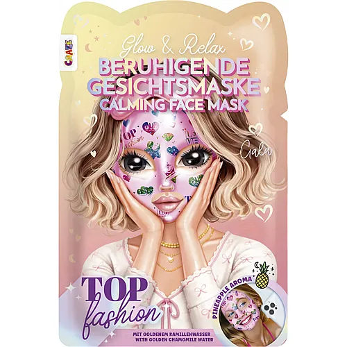 Craze Top Fashion Gesichtsmaske Ananas