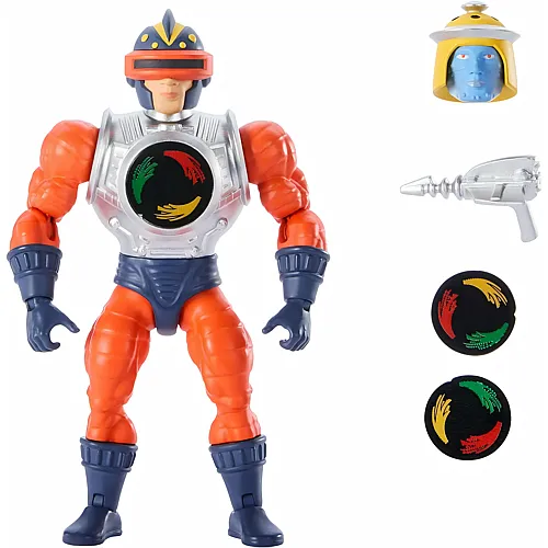 Mattel Masters of the Universe Origins-Actionfiguren, Sketchbook Serie, Sy-Klone, ca. 14 cm gro�er Menschlicher Tornado, B�sewicht aus den 1980ern, detailreich und beweglich, JFX02