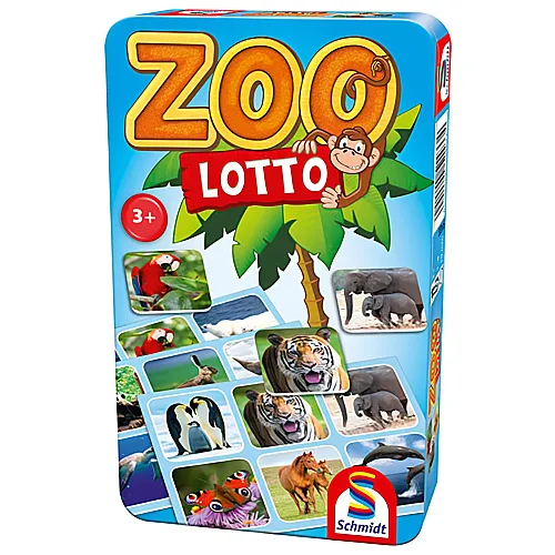 Schmidt Spiele Zoo Lotto (Metalldose)
