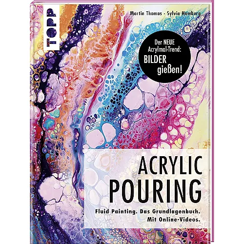 Frechverlag Topp Buch Malen Acrylic Pouring