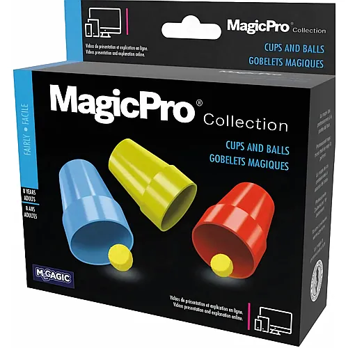 Megagic Magicpro - Gobelets Magiques (fr-de-it-en-es-ru)