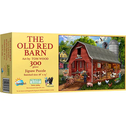 Die Alte Rote Scheune - 300 Teile