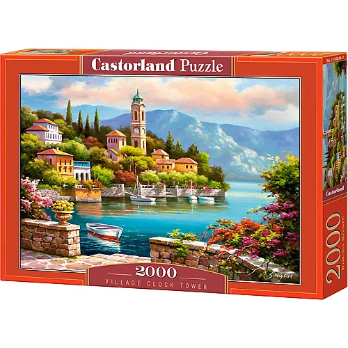 Castorland Puzzle Village Clock Tower - 2000 Teile