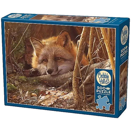 Cobble Hill Puzzle Fuchs in der Sonne (500Teile)