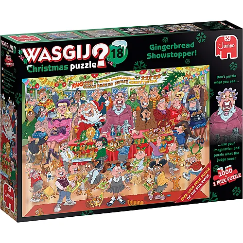 Jumbo Puzzle WASGIJ Lebkuchen Showstopper! - 1000 Teile