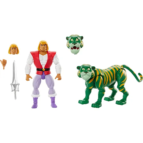 Mattel Masters of the Universe 2-Pack Adam & Cringer - 14 cm