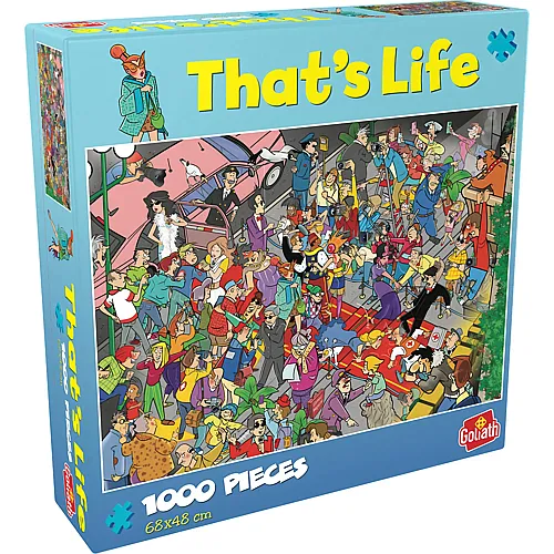 Goliath Puzzle That's Life Roter Teppich (1000Teile)