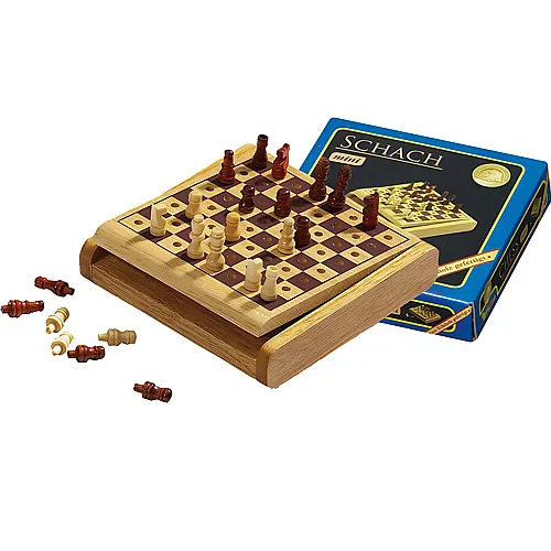 Philos Spiele Schach - Mini-Steckspiel