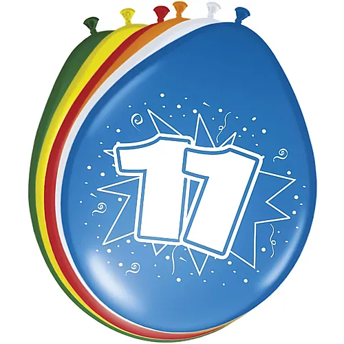 Folat Zahlenballons 11 Jahre (8Teile)