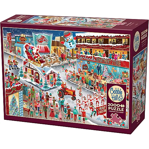 Die Parade des Weihnachtsmanns 2000Teile